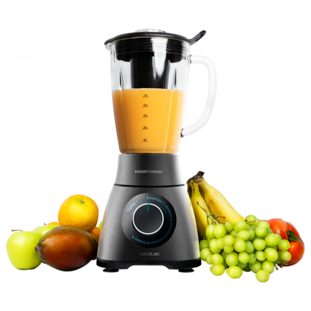 Power Black Titanium 2500MAX PerfectMix Smoothie Blender
