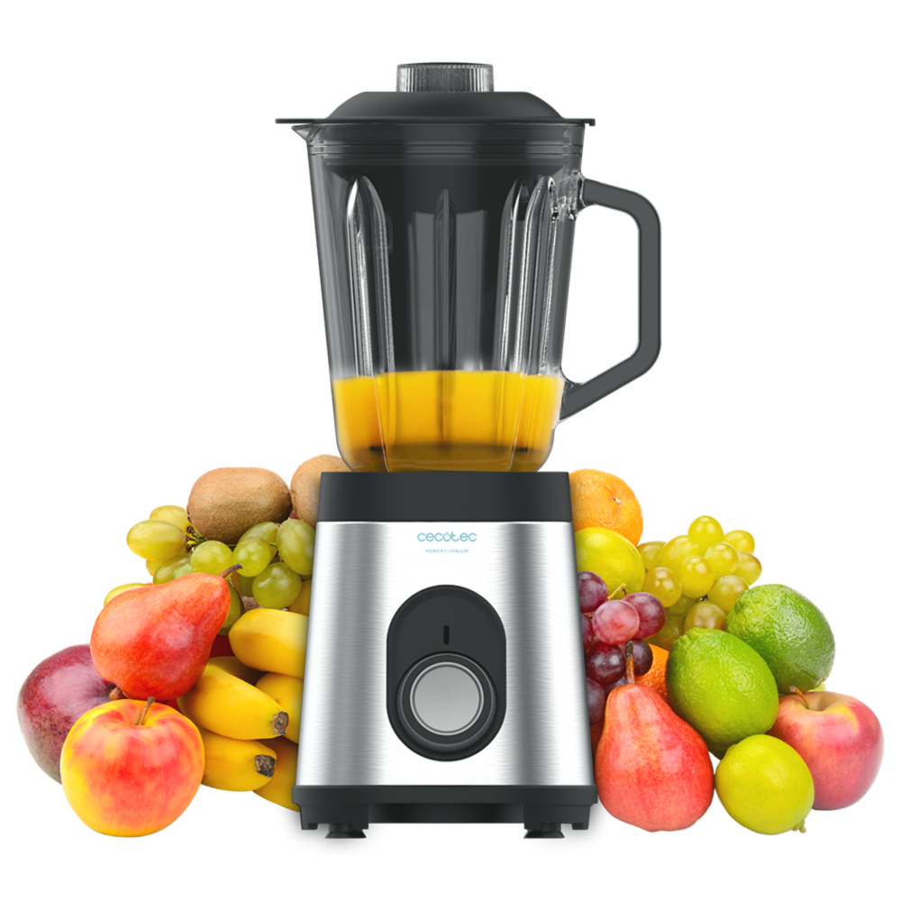  Power Black Titanium 1800MAX Inox Smoothie Blender