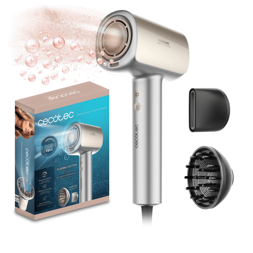 DryGlam Nano Plasma Aluminum Saç Kurutma Makinesi