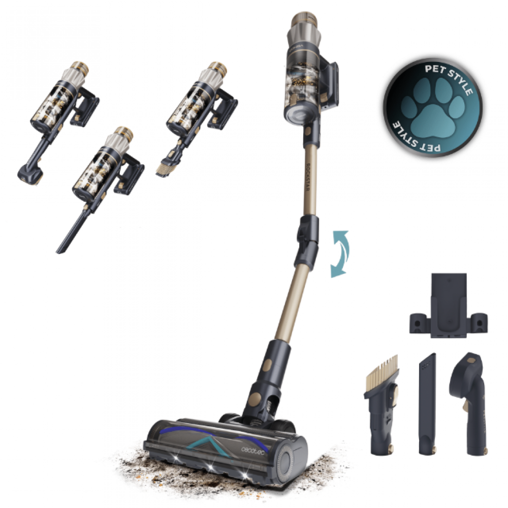 Conga Rockstar RS90 Pet Flex Kablosuz Dikey Süpürge