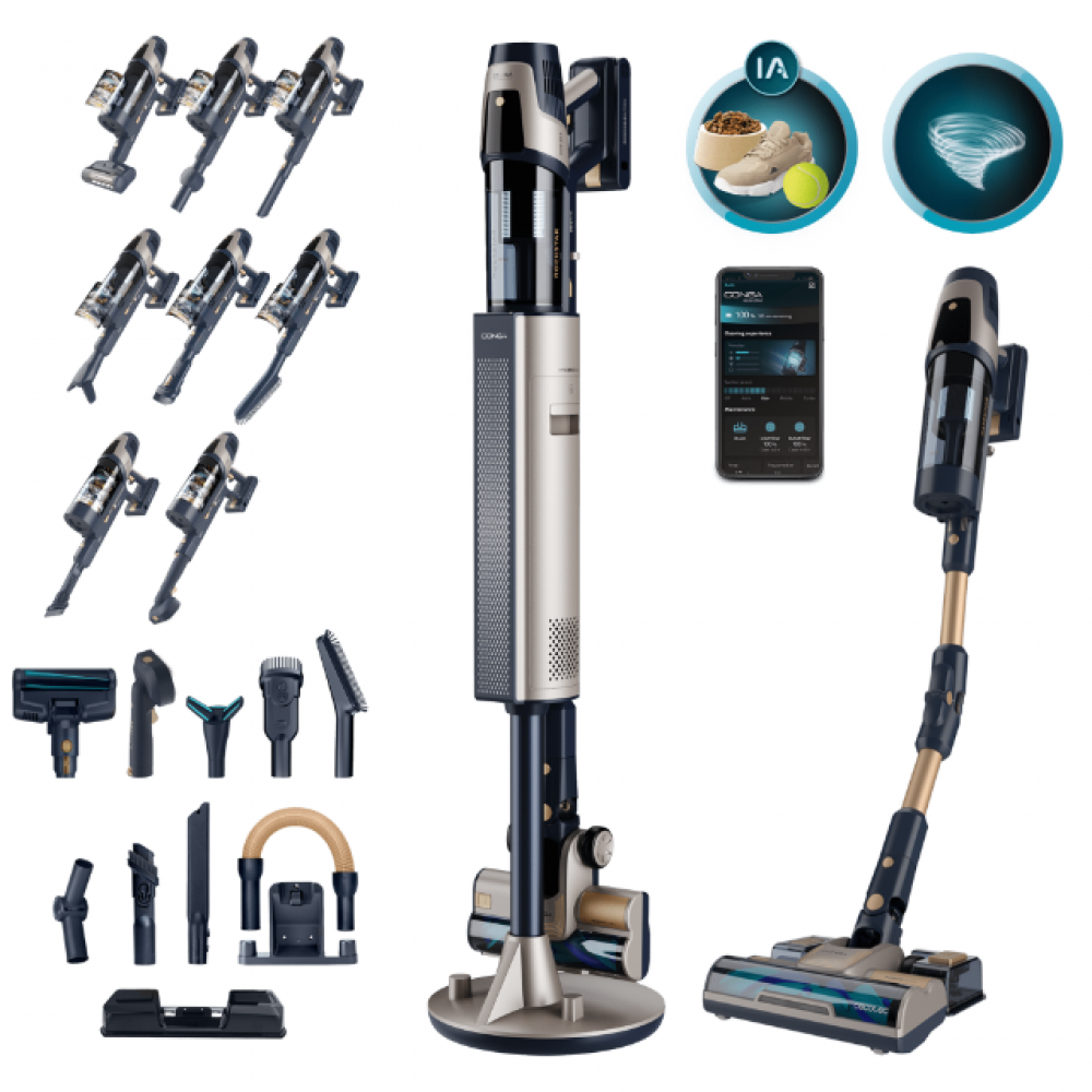 Conga Rockstar RZ90 AI AquaPet Flex Connected Kablosuz Dikey Süpürge